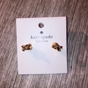 NWT Kate Spade Good Sailor Knot Earring Studs